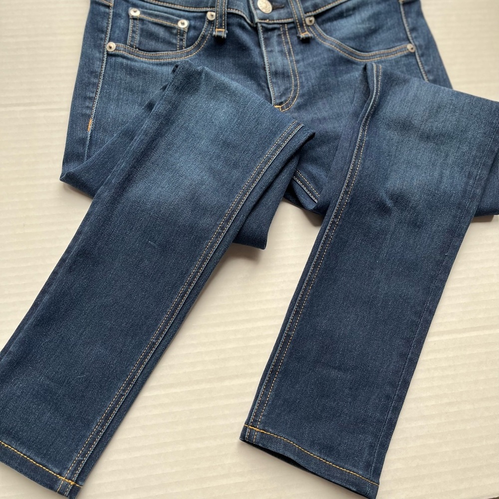 Rag and bone dark wash skinny jeans size  26